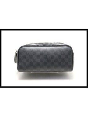 Louis Vuitton Damier Graphite Dopp Kit Second Bag